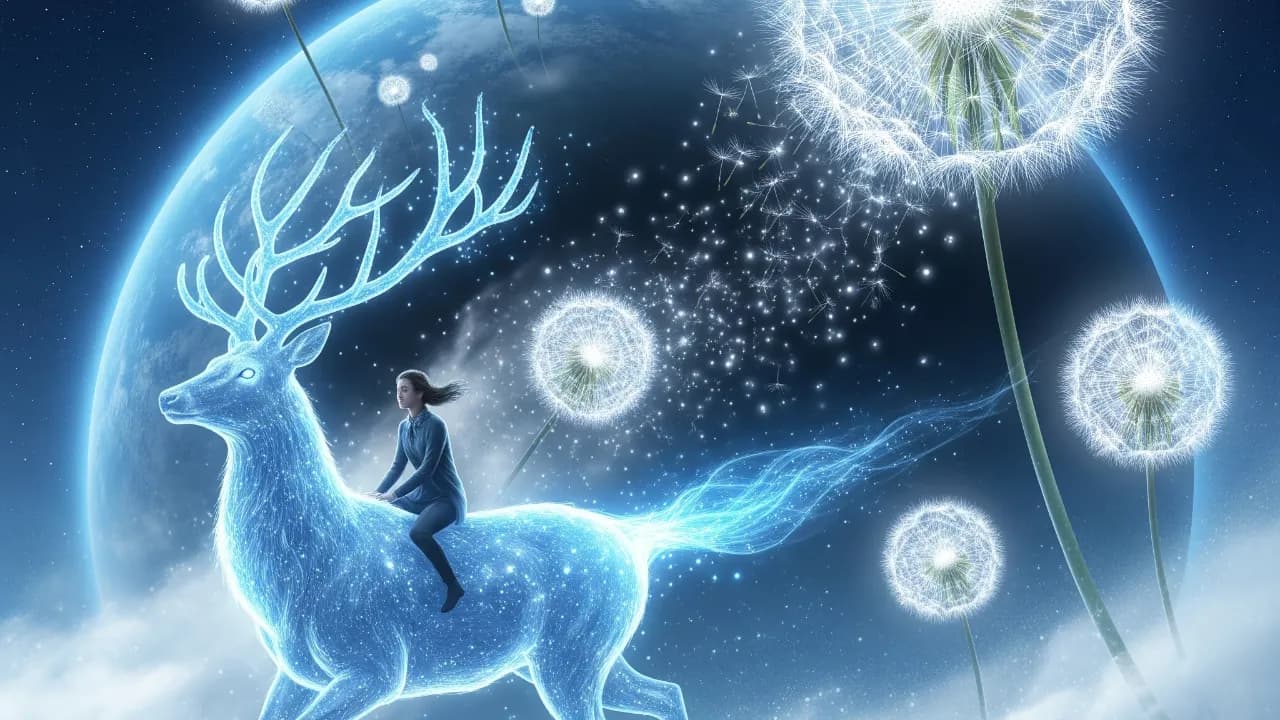 Hươu ánh sáng và Hành tinh bồ công anh